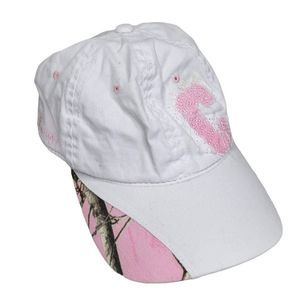 Cabela's White/Pink Camo Women's Hat OSFM